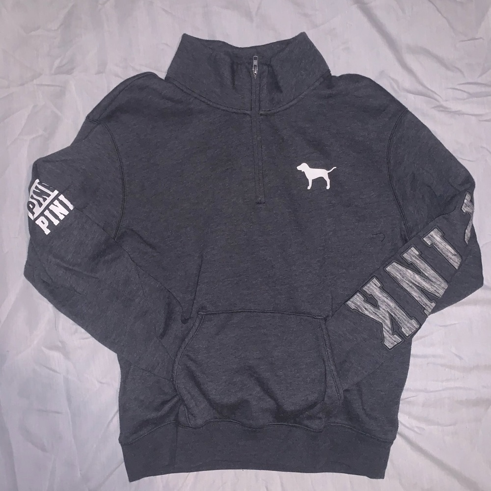 VS PINK 1/4 zip